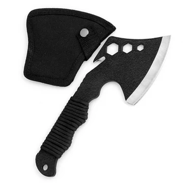 Túlélő balta acél Tomahawk tokkal