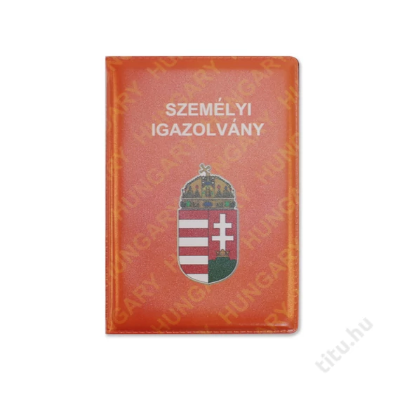 Személyi igazolvány tok okmánytartó - narancssárga
