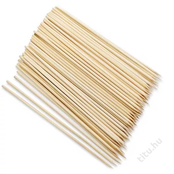 Bambusz nyárs saslik pálca 35cm 45db