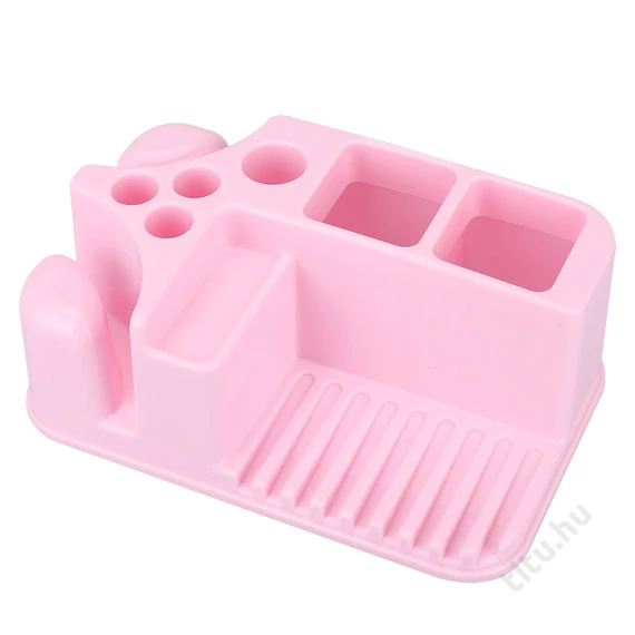 Fogmosó készlet tartó - rózsaszín