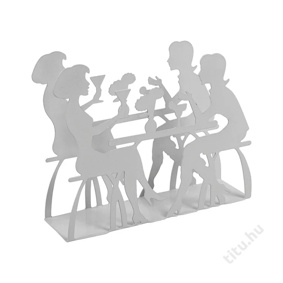 Szalvétatartó BARÁTNŐK - fehér